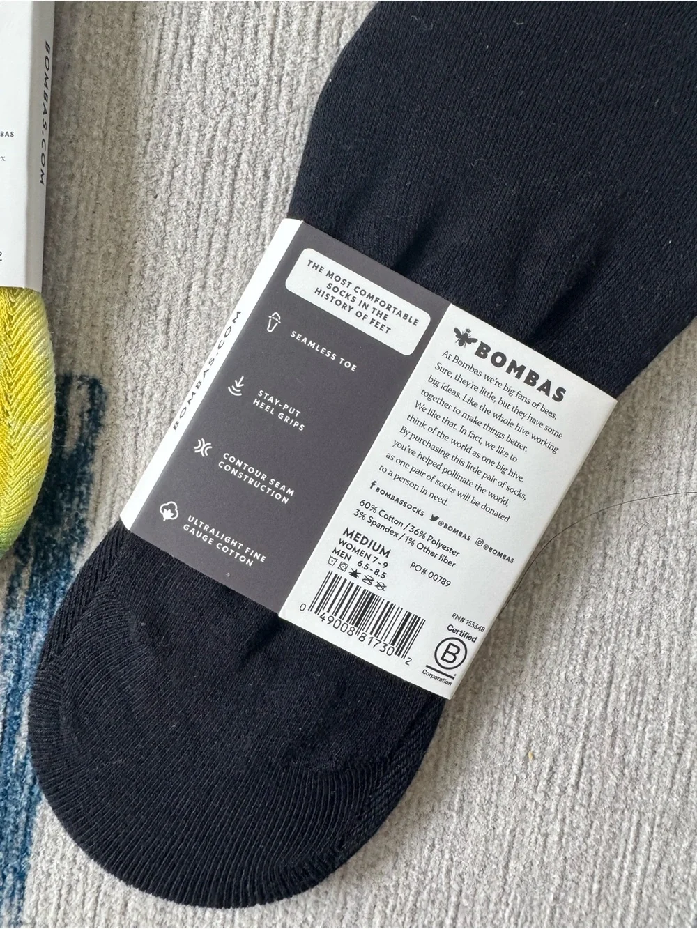 Bombas | Lightweight No Shows Medium